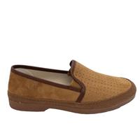 Zapatilla Cano Confort 506 DE Calle Hombre ELÁSTICOS Serraje SINTÉTICO Tabaco MARRÓN 3494-44