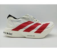 ZAPATILLA CARBONO HOMBRE/MUJER ADIDAS ADIZERO ADIOS PRO 4 BLANCO-ROJO 42 2/3