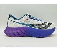 ZAPATILLA CARBONO MUJER SAUCONY ENDORPHIN PRO 4 W BLANCO-AZUL 38
