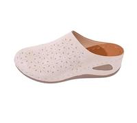 Zapatilla Cerrado D Interior Mujer Verano Zapatilla Mujer Cómodo Fácil De Poner, Zapatilla Cuña Cómoda, Zapatilla Diaria Versátil, Tanga Exterior Playa, Tong Chic Y Elegante