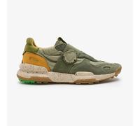 Satorisan - Chacrona Linen Elastics - Zapatillas Casual para Hombre - Sneakers Urbanas Textil Respetuosas, Cómodas y Duraderas - Color Marshland - Talla 45