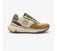 Satorisan - Chacrona Metta Premium - Zapatillas Casual para Mujer - Sneakers Urbanas Cuero Respetuosas, Cómodas y Duraderas - Color String - Talla 41