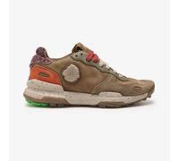 Satorisan - Chacrona Premium Hombre - Zapatillas Casual para Hombre - Sneakers Urbanas Cuero Respetuosas, Cómodas y Duraderas - Color Mid Brown - Talla 41