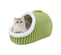 Zapatilla de cama para gatos, cueva para camas para mascotas para gatos | Casa para gatos - Zapatilla acogedora para mascotas de interior, acogedora cama escondida para mascotas, linda cama para gatos