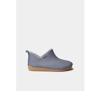 Zapatilla de casa abotinada para mujer en tejido | MOSCU-BD 43 TEJANO
