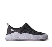 Zapatilla de casa para Hombre Hecha en Fieltro y Tejido - Nil-UM Negro, 45 EU.