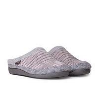 Zapatilla de casa para Mujer en Fieltro - Malu-OD - Gris, 40 EU