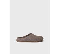 Zapatilla tipo zueco para hombre en fieltro reciclado - NEO-FR - TAUPE - 45