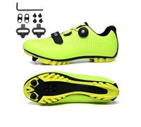 Zapatilla de Ciclismo Hombre Mujer, Mateju Zapatos Bicicleta de Montaña Carretera Exterior MTB Compatibles con SPD Lock System, Unisex Adulto Ciclismo Bicicleta Estatica Interior