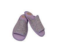 Zapatilla de Estar por casa/Mujer/Biorelax/Material Empeine: Téxtil/Color Lila/Suela de Goma Antideslizante/Cámara de Aire/Talla 37