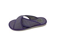 Zapatilla de Estar por casa/The Pool Slipper Company/Mujer/Tiras Cruzadas/Empeine Lona/Color Lila/Suela Eva/Muy Ligera/Talla 41