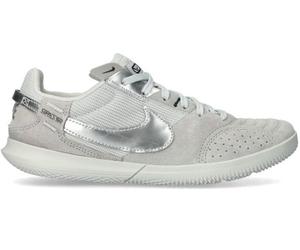 - Zapatilla de fútbol sala Nike Streetgato Niño, Unisex, Smoke Grey-Metallic Silver-Photon Dust, 4Y