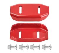 Zapatilla de nieve para Toro A107BD Composite Red, paquete de 2 unidades para modelo 726 826 828 926 resistente a la intemperie, número de pieza de repuesto 106-4588-01, tracción mejorada para