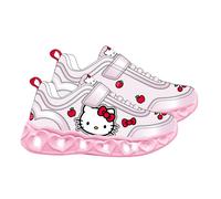 Zapatilla Deportiva Suela Ligera Eva Con Luces Hello Kitty ROSA CLARO T032 CHICA