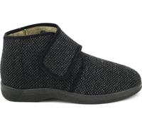 ZAPATILLA DOCTOR CUTILLAS 21255 DE CASA MUY CÓMODA DE HOMBRE BOTA AUTO CIERRE JASPEADA NEGRO 27252-41