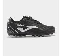 Zapatilla Fútbol Junior Joma Toledo 2401 Negro Blanco Resistente - Color: Negro, Talla: 35