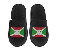 Zapatilla Interior Bandera De Burundi Zapatillas De Estar Suaves Zapatillas De Casa Cómoda Cálido Pantuflas Para Hotel Viaje Dormitorio M