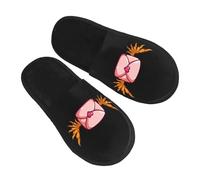 Zapatilla Interior Carta De Amor Con Ala Zapatillas De Casa Suaves Zapatillas De Estar Unisex Invierno Cálido Zapatos Para Hotel Hogar Dormitorio M