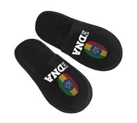 Zapatilla Interior Etiopía Está En Mi Adn Cálido Pantuflas Antideslizantes Zapatillas De Casa Suaves Zapatillas De Estar Para Hogar Hotel Dormitorio M