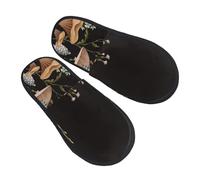 Zapatilla Interior Hongo, De Cuento De Hadas Cálido Pantuflas Unisex Zapatillas De Estar Cómoda Zapatillas De Casa Para Hotel Hogar Dormitorio M
