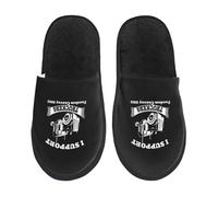 Zapatilla Interior Yo Apoyo A Los Camioneros Zapatillas De Estar Suaves Zapatillas De Casa Cómoda Cálido Pantuflas Para Viaje Dormitorio Hogar L