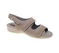 Zapatilla Mujer, Marca DOCTOR CUTILLAS, Color Tostado, Cierre Dos velcros - 21739-115 (42 EU, Tostado)