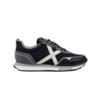 Zapatilla negra Munich negra mujer