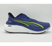PUMA Electrify Nitro 4, Zapatillas para Correr de Carretera Hombre, Blue Crystal-Yellow Alert, 44.5 EU