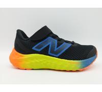 ZAPATILLA NEUTRA NIÑO NEW BALANCE FRESH FOAM ARISHI VELCRO KIDS V4 NEGRO-VERDE 35