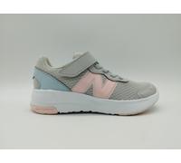 ZAPATILLA NEUTRA NIÑO NEW BALANCE PT 578 VELCRO V1 GRIS-ROSA 30
