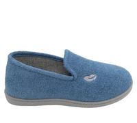 Zapatilla PLUMAFLEX 12344 CASA CÓMODA Y Fresca DE Mujer Pantufla Rizo Bamboo Jeans Plantilla PLUMAFLEX 29433
