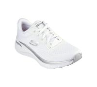 Skechers Arch Fit 2.0 Glow The Distance, Zapatillas Mujer, White, 40 EU