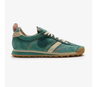 Satorisan - Stardust Suede UL - Zapatillas Casual para Mujer - Sneakers Urbanas Cuero Respetuosas, Cómodas y Duraderas - Color Diving Green - Talla 41