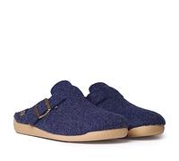 Zapatilla tipo zueco para hombre en fieltro - NORTON-FP - BLAU - 41