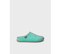 Zapatilla tipo zueco para mujer en fieltro reciclado | MONA-FR 36 MENTA