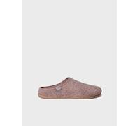 Zapatilla tipo zueco para mujer en fieltro reciclado | MONA-FR 36 TAUPE