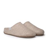 Zapatilla tipo zueco para mujer en fieltro reciclado - MONA-FR - BEIGE - 37