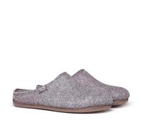 Zapatilla tipo zueco para mujer en fieltro reciclado - MONA-FR - GRIS - 45