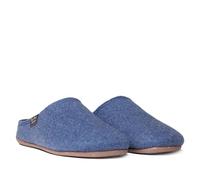 Zapatilla Tipo Zueco para Mujer en Fieltro Reciclado en Azul - Mona-FR - 36 EU