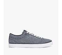 Tommy Hilfiger Sneaker con suela vulcanizada Hombre Core Chambray Low Top, Azul (Desert Sky), 46