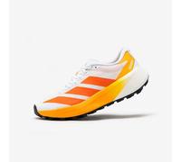 Zapatilla trail mujer, adidas Terrex Agravic 4 blanco naranja 37 1/3