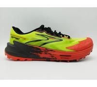 ZAPATILLA TRAIL RUNNING HOMBRE BROOKS CATAMOUNT 3 VERDE-ROJO 41