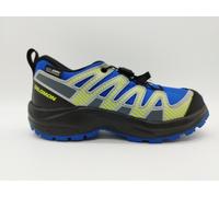 ZAPATILLA TRAIL RUNNING NIÑO SALOMON XA PRO V8 WP J AZUL-VERDE 33