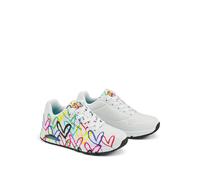 Skechers UNO Spread The Love, Zapatillas Mujer, Blanco, 36 EU