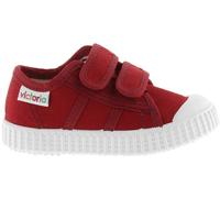 victoria Basket Unisex 1915 Lona & Tiras Adherentes & Refuerzo Puntera 136606 para Niños Carmin 25