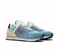 new balance Zapatillas deportivas bajas '574' azul paloma / azul claro / greige / borgoña, Talla 42