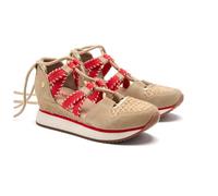 Zapatillas Abiertas Piel CUÑA Rafia Griswold