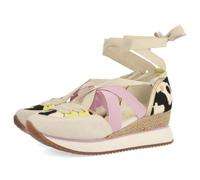 GIOSEPPO Sandalias Deportivas Piel Vaca Y CUÑA Rafia Ludlow