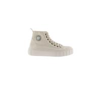 Zapatillas Abotinadas De Lona Tintada Drec Victoria Abril Con Parche De Goma Y Suela Gruesa MKP