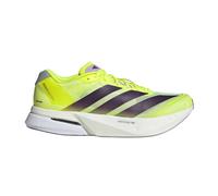 Zapatillas Adidas Adizero Boston 13 Amarillo Morado SS26, Talla UK 7.5